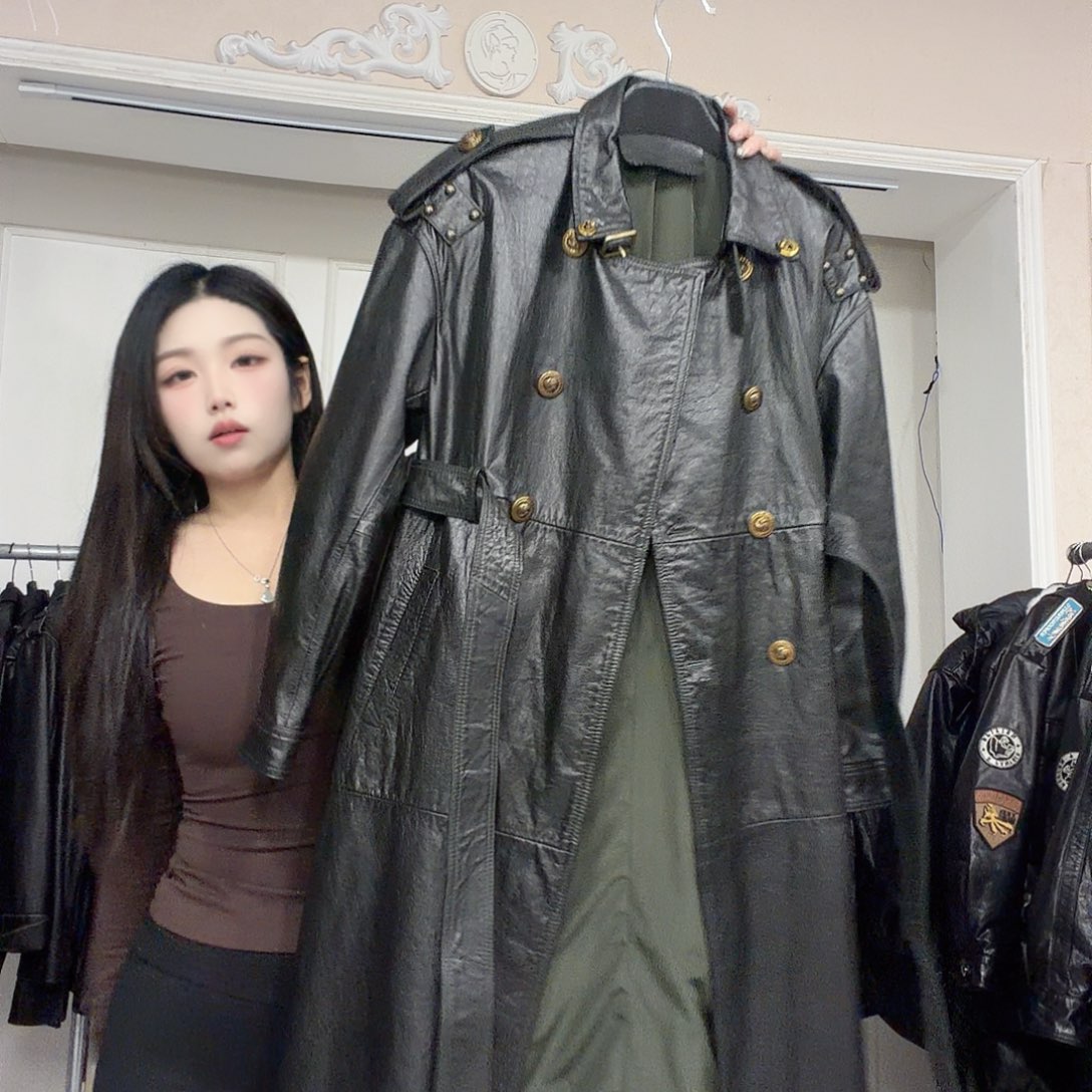 真皮牛皮外套25575