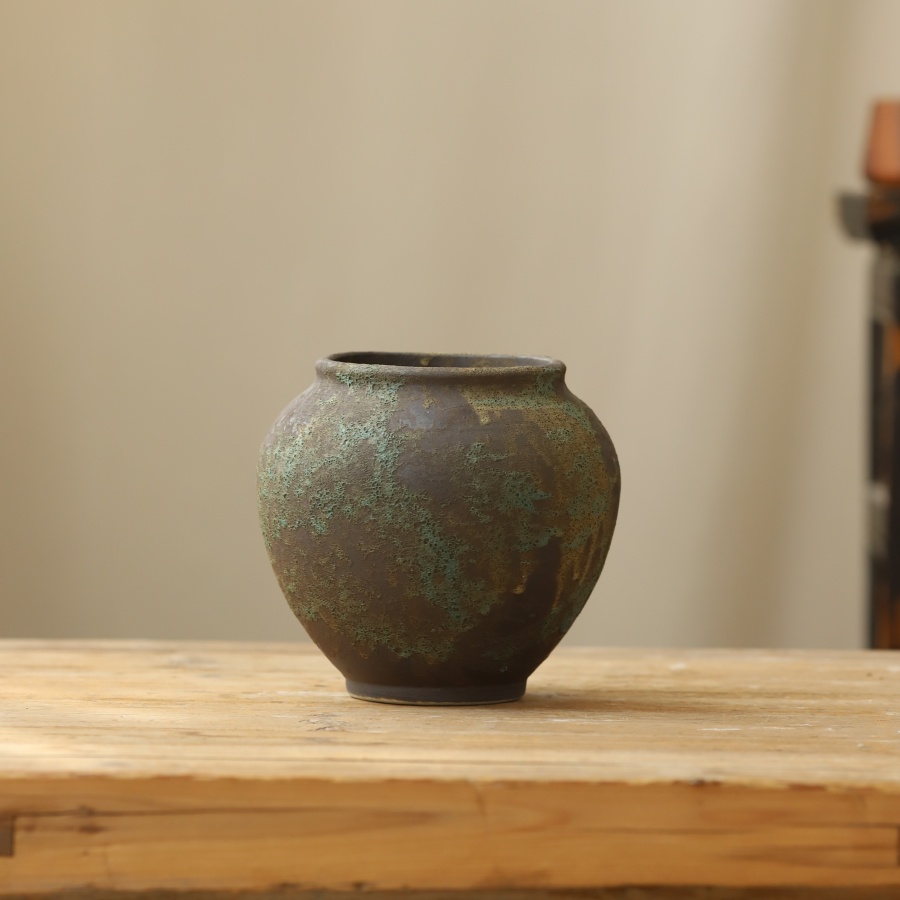 565景德镇陶瓷花瓶侘寂风花瓶插花客厅玄关摆件150*100