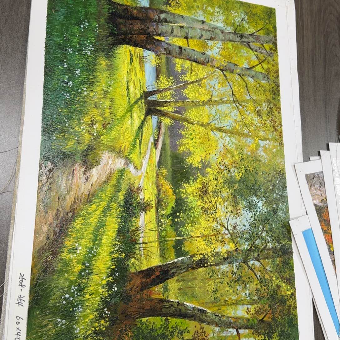 油画不知道为什么要这么喜欢