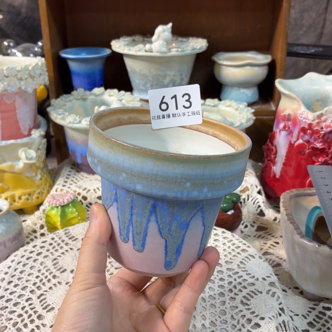 景德镇陶瓷花盆花盆