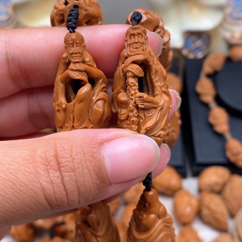 【闪购商品】橄榄核手串橄榄手工雕刻工艺