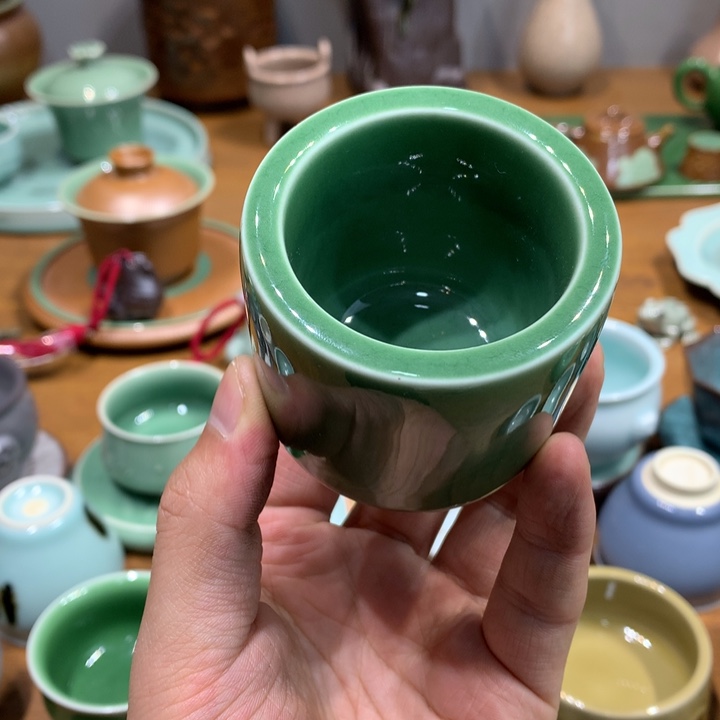 玉***浩龙泉青瓷手工制作
