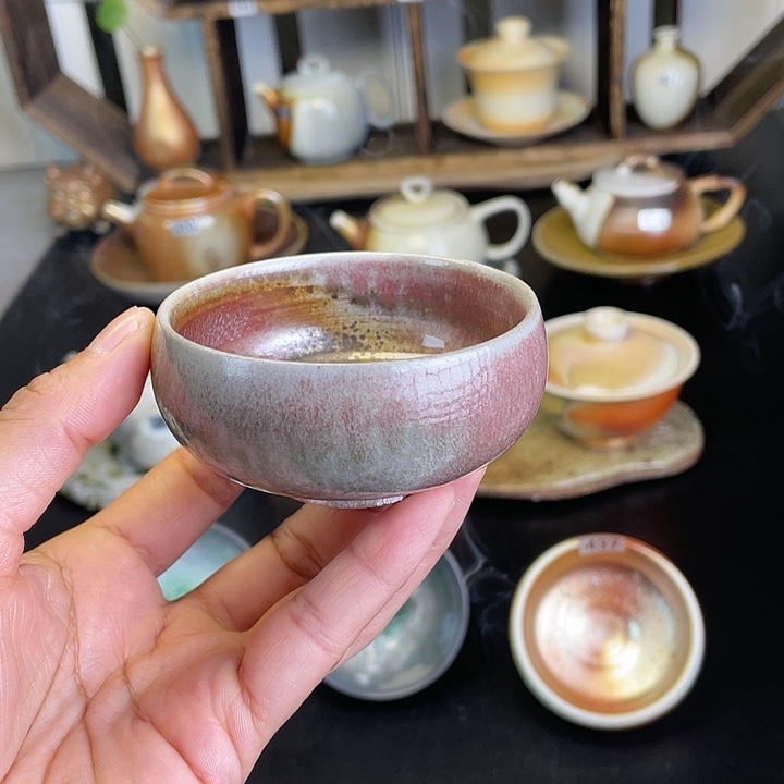 燃薪柴烧茶器主人杯