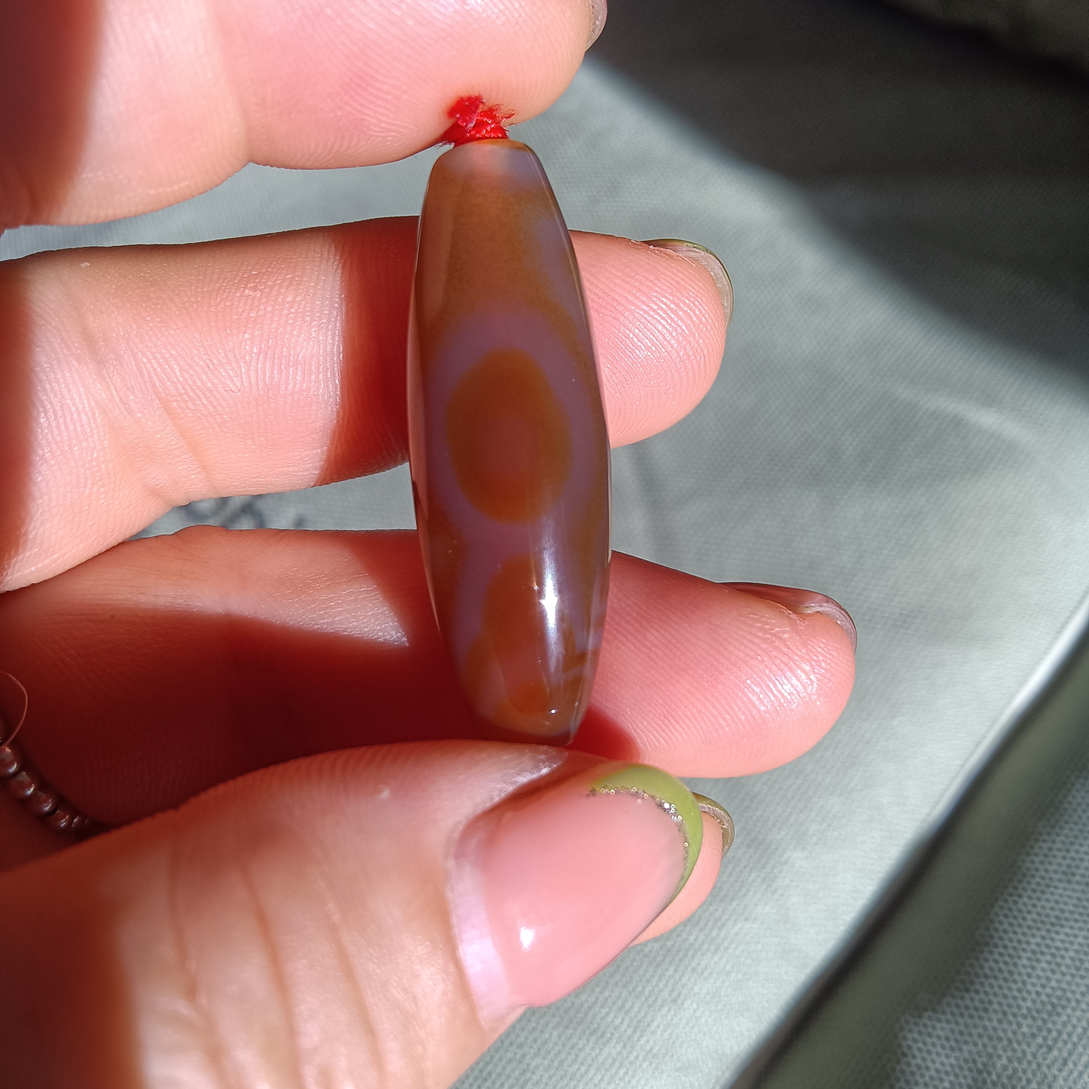 天然玛瑙天方地圆37+*12+