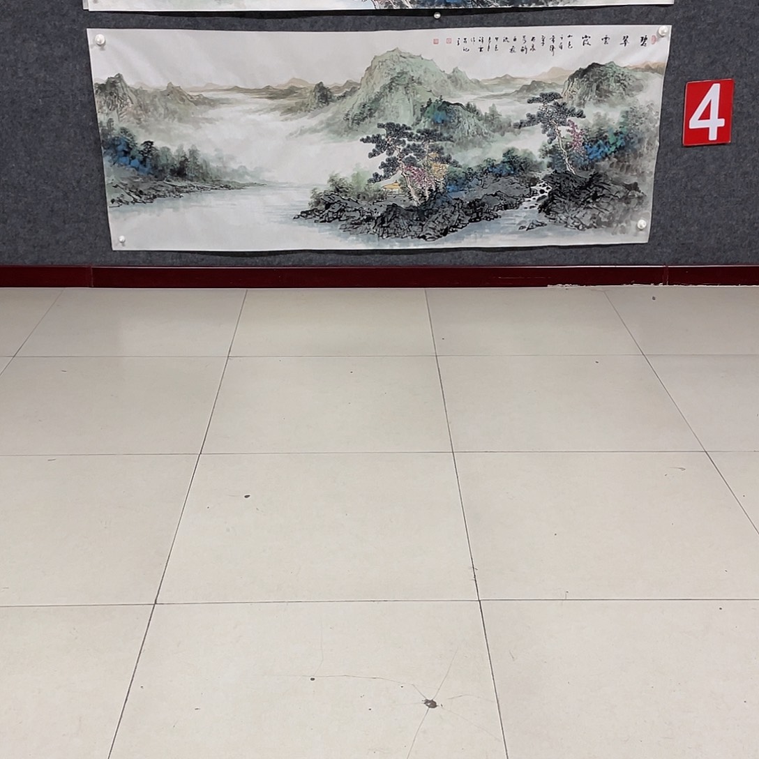 国画心**阳小六尺画芯 作品
