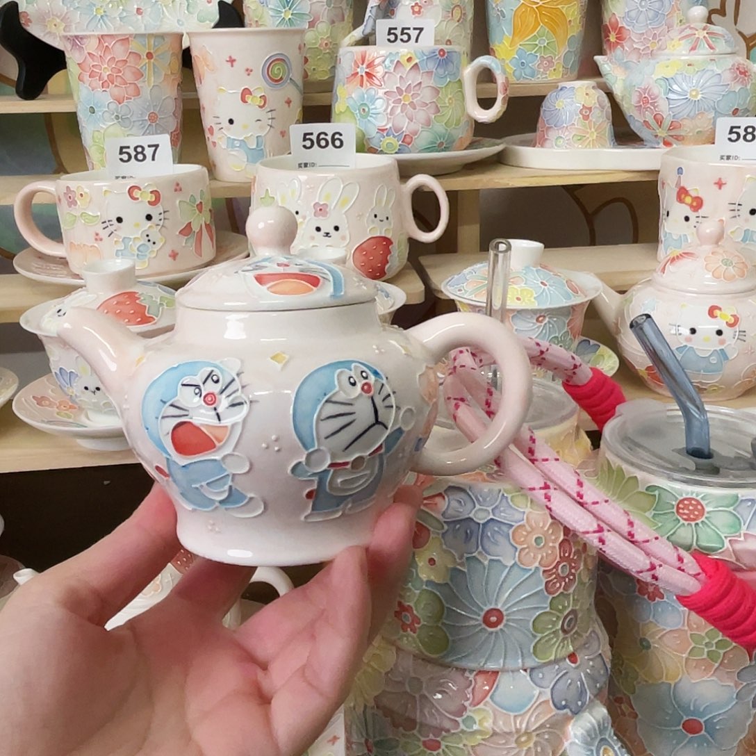 西***米瓷片微瑕玉泥茶壶605号号号号