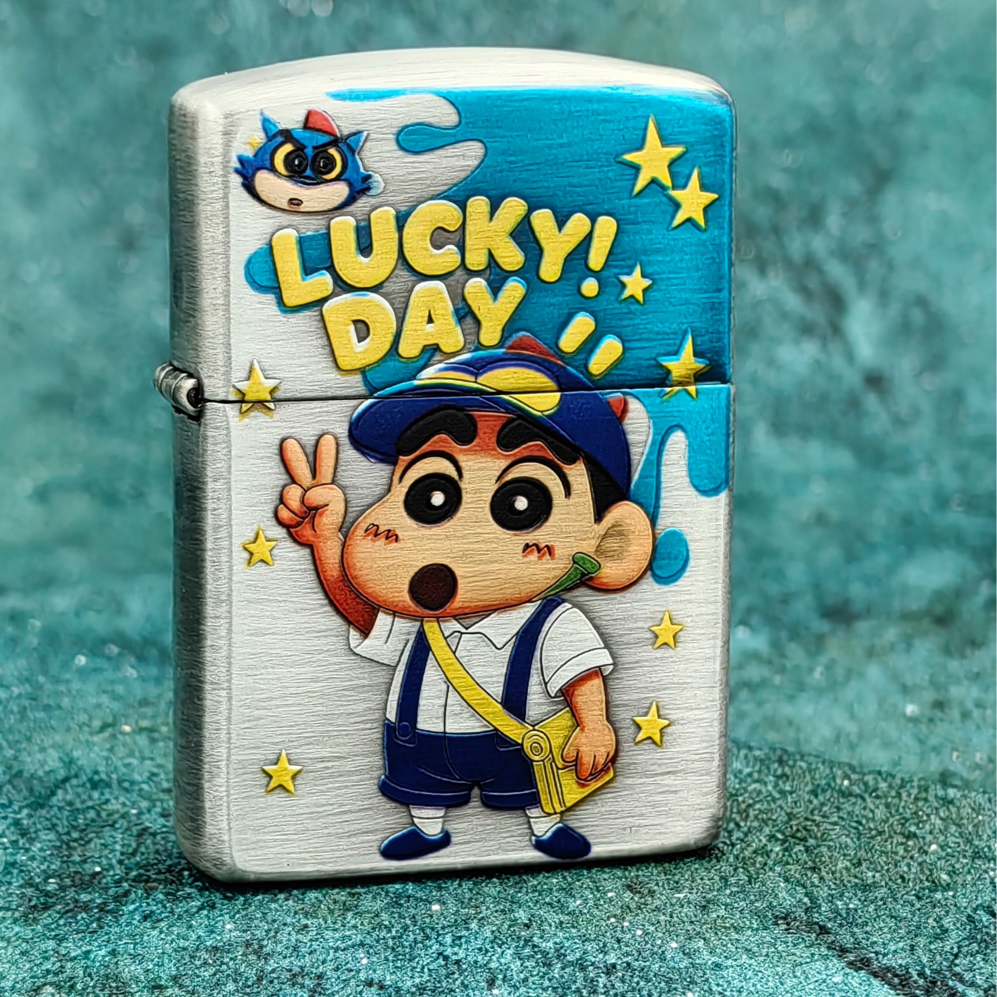 ZIPPO 打火机正品 LUCKY-162蜡笔小新 1656