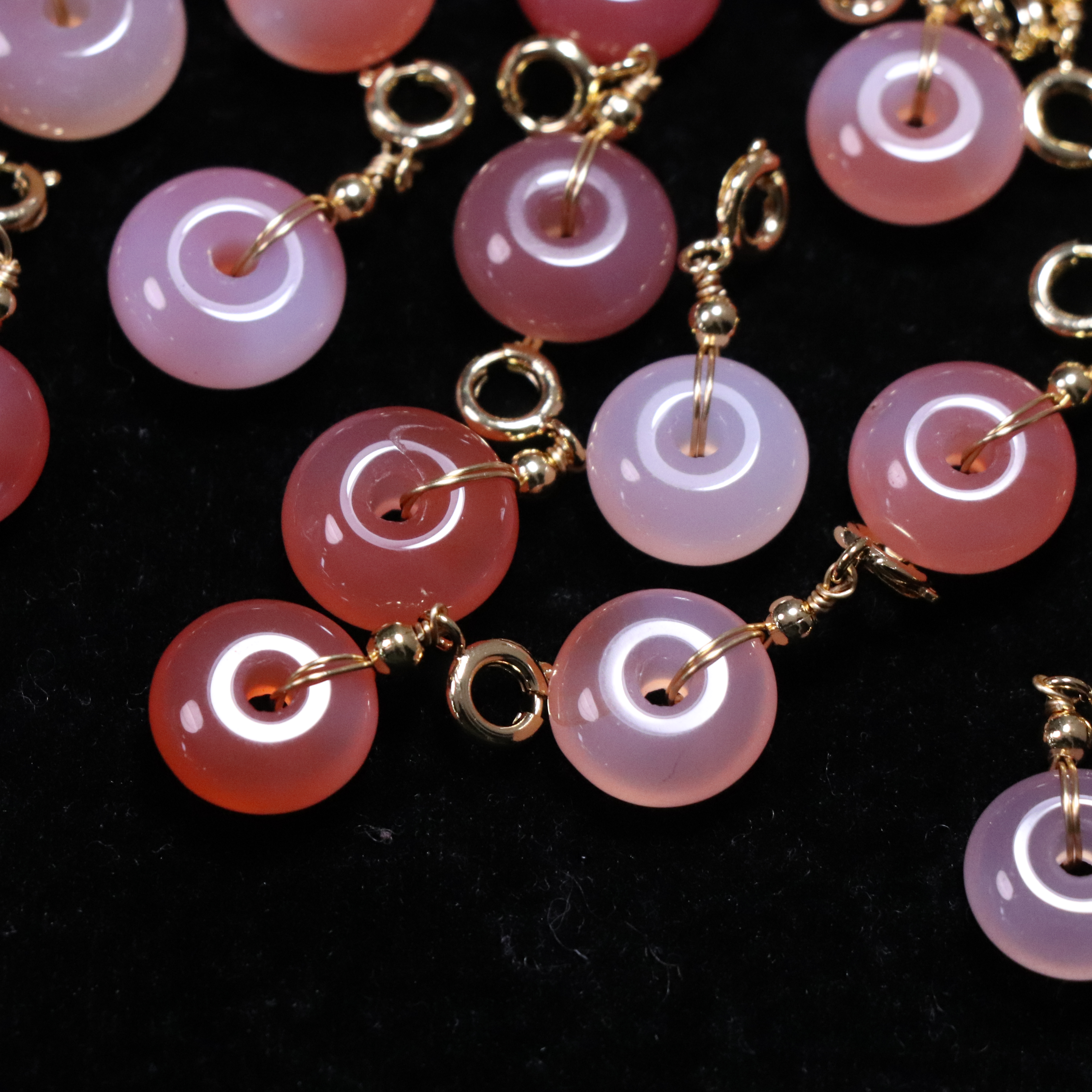 原矿无优化保山南红福利品平安扣吊坠多样性发1个