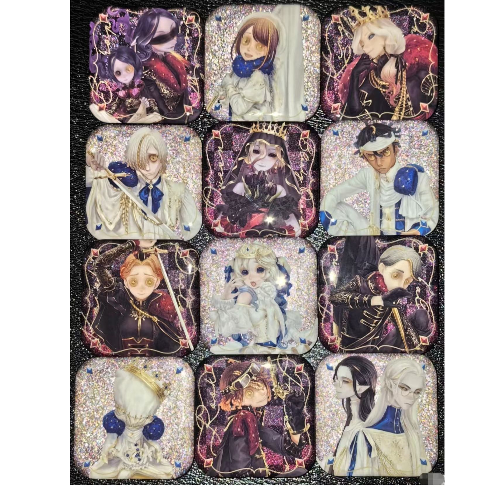 【西洋旗方吧唧转盘】水溜鸟星星吧唧佣兵 金皮特典 情书吧唧 挂件