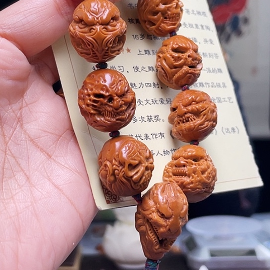 橄榄核手串/手链z**o橄榄核