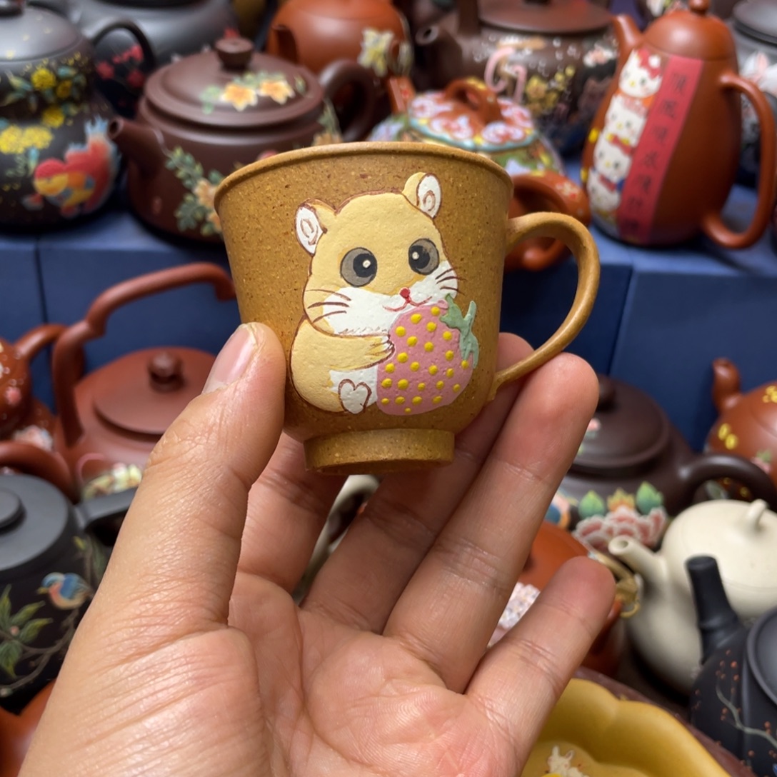 茶杯紫砂紫砂主人杯80cc