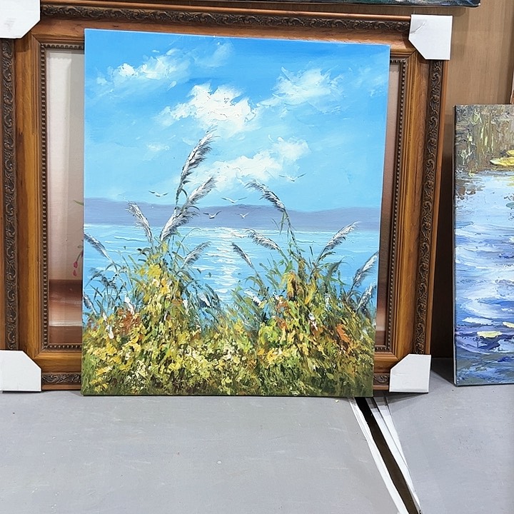 油画5060油画作品展的