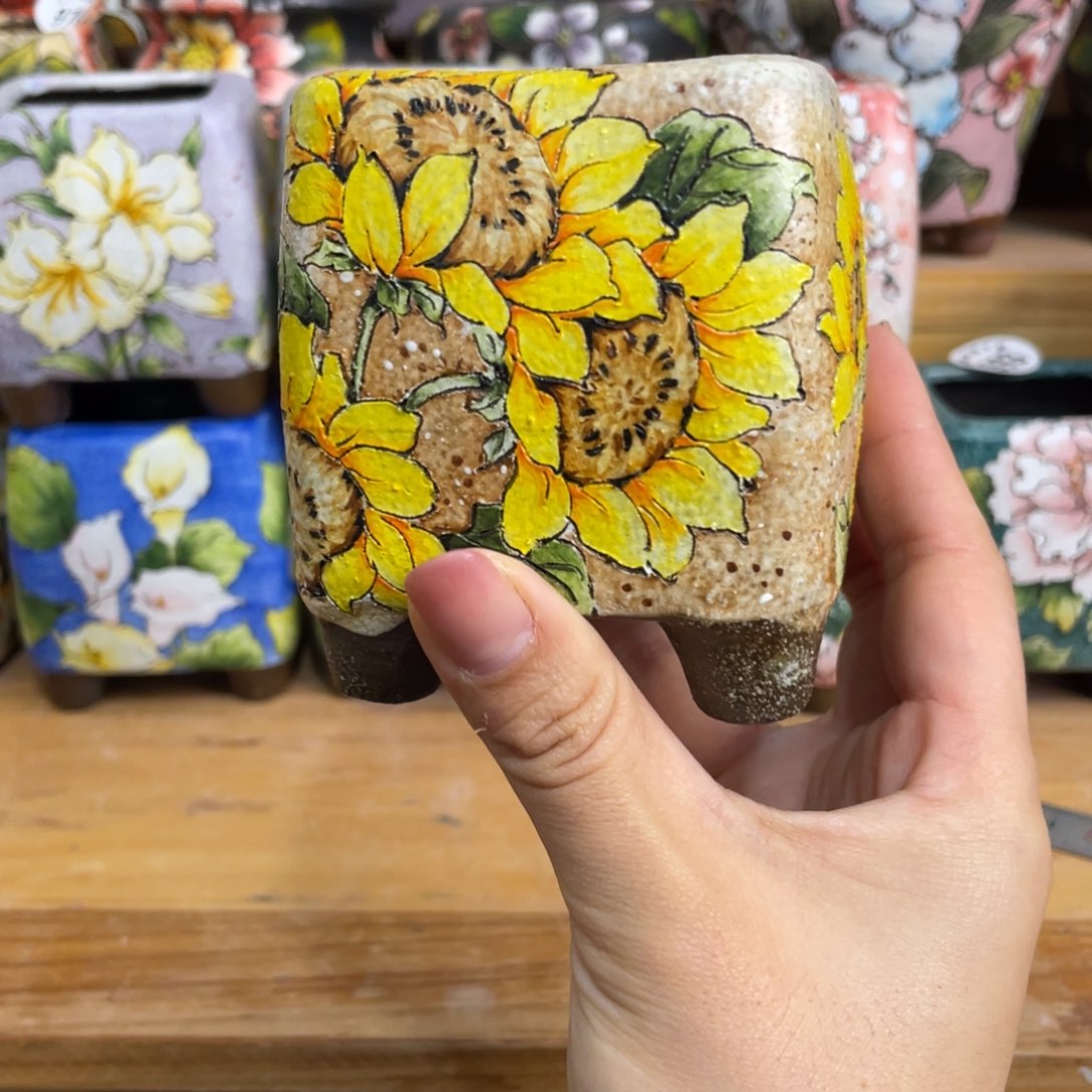 特价微瑕 新品扶泥 口5高8.5 