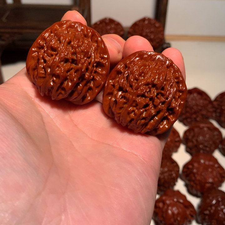 阿***腾吊坠猴头核桃四座楼18.39WCH#00#