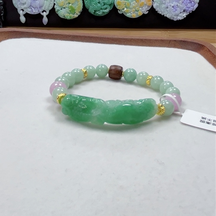 未镶嵌手链翡翠手牌