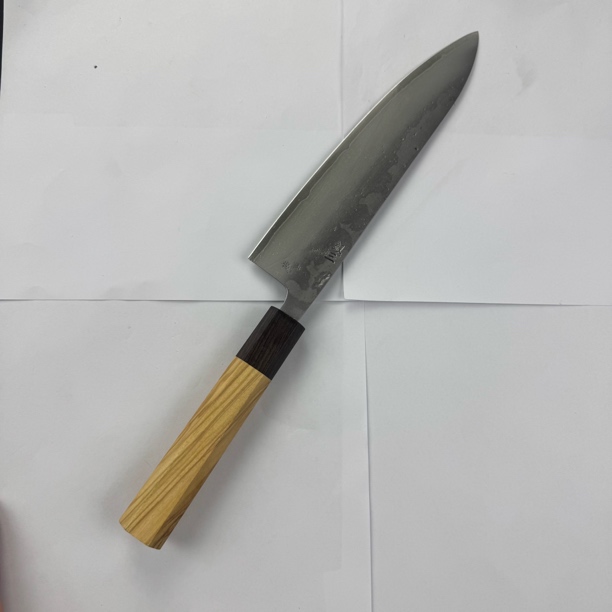 银三犁地手工锻打主厨牛刀切肉分割刀多功能刀