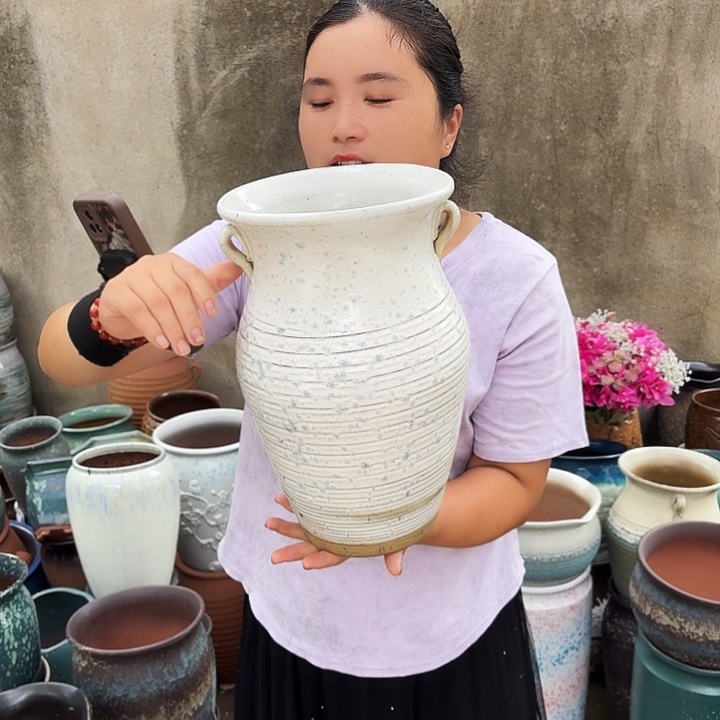 口20高32一个盆子。