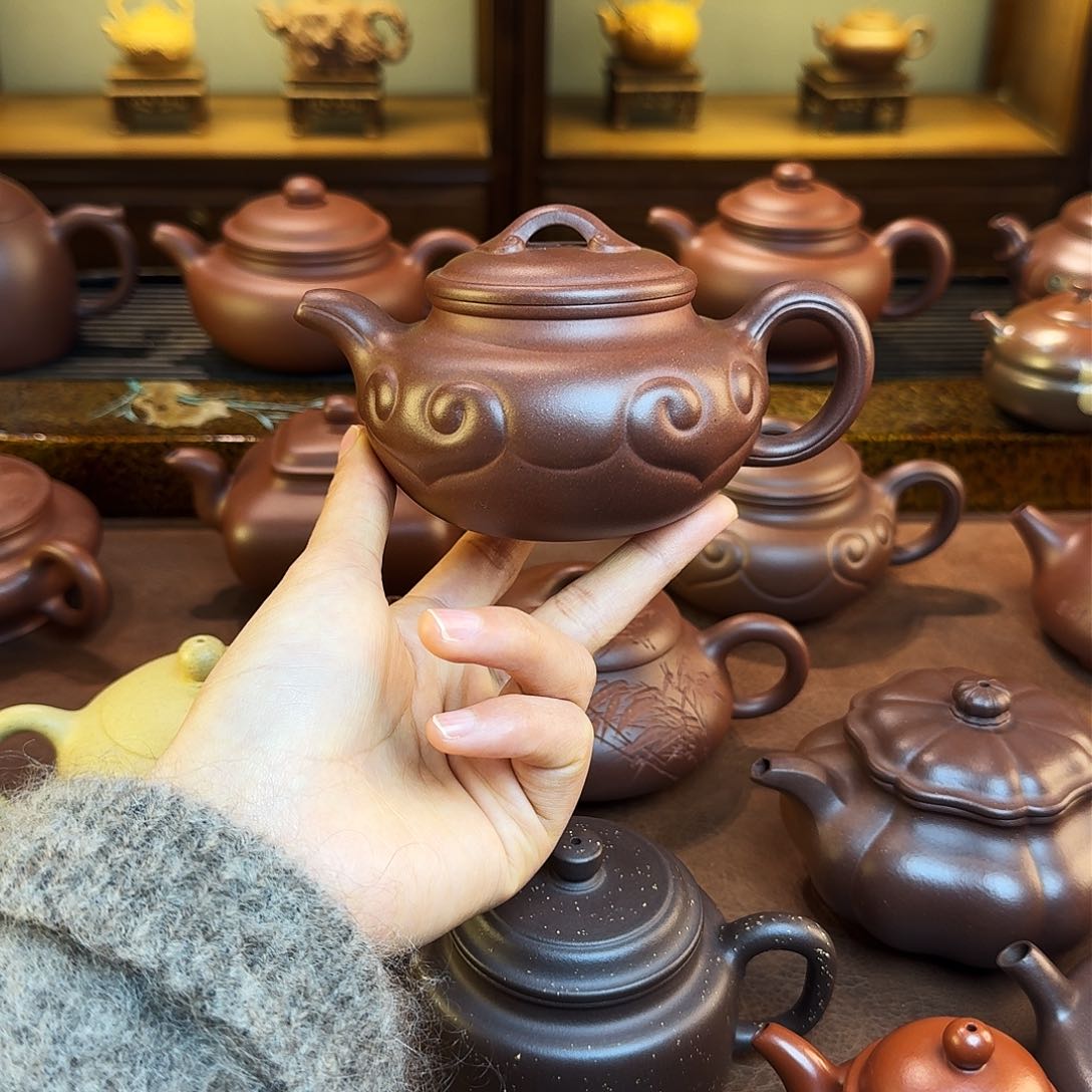 紫砂茶壶舍*仿古如意
