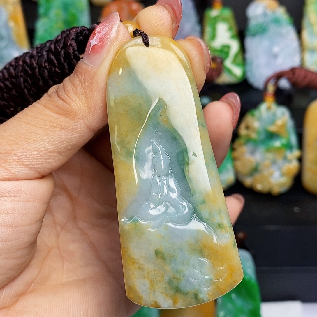 未镶嵌定制翡翠翡翠A货一物一证放漏价