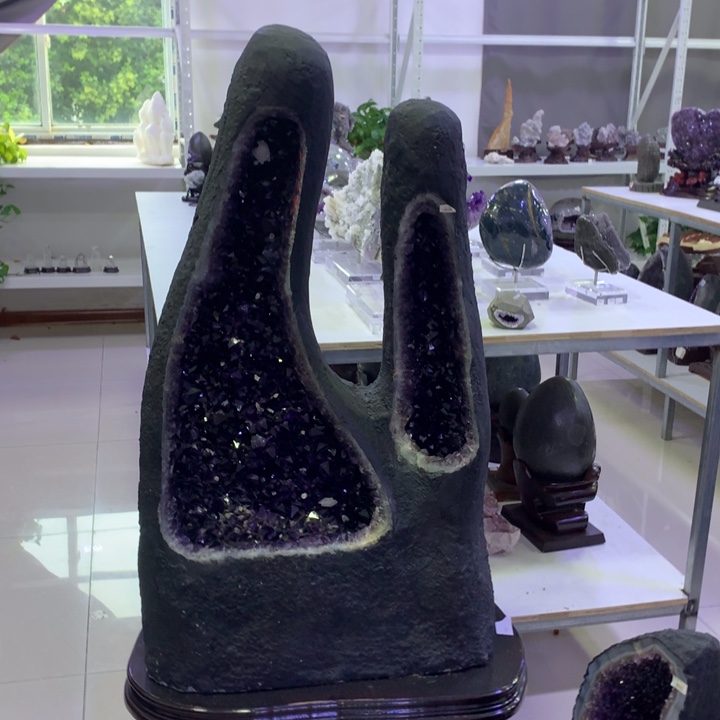 未镶嵌紫晶大型摆件（非配饰）