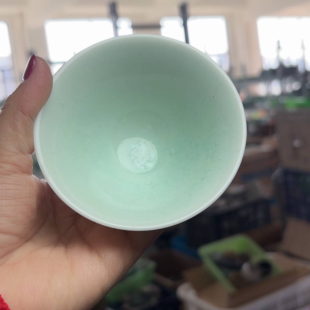 龙泉云间青瓷小米茶器