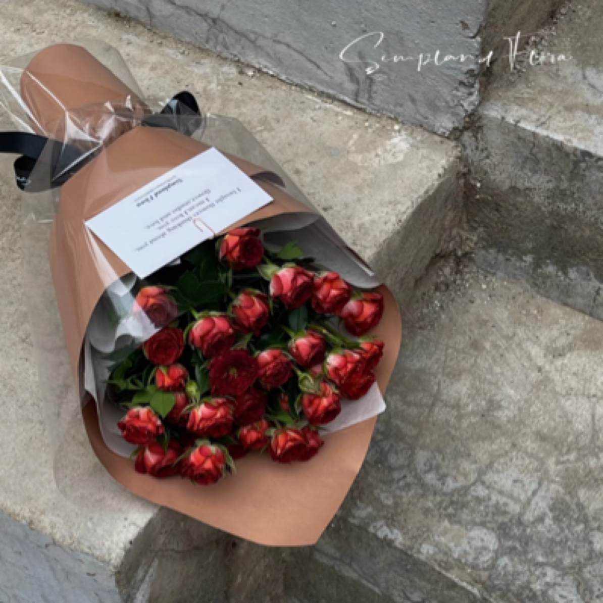 5支巧克力泡泡见面小花束