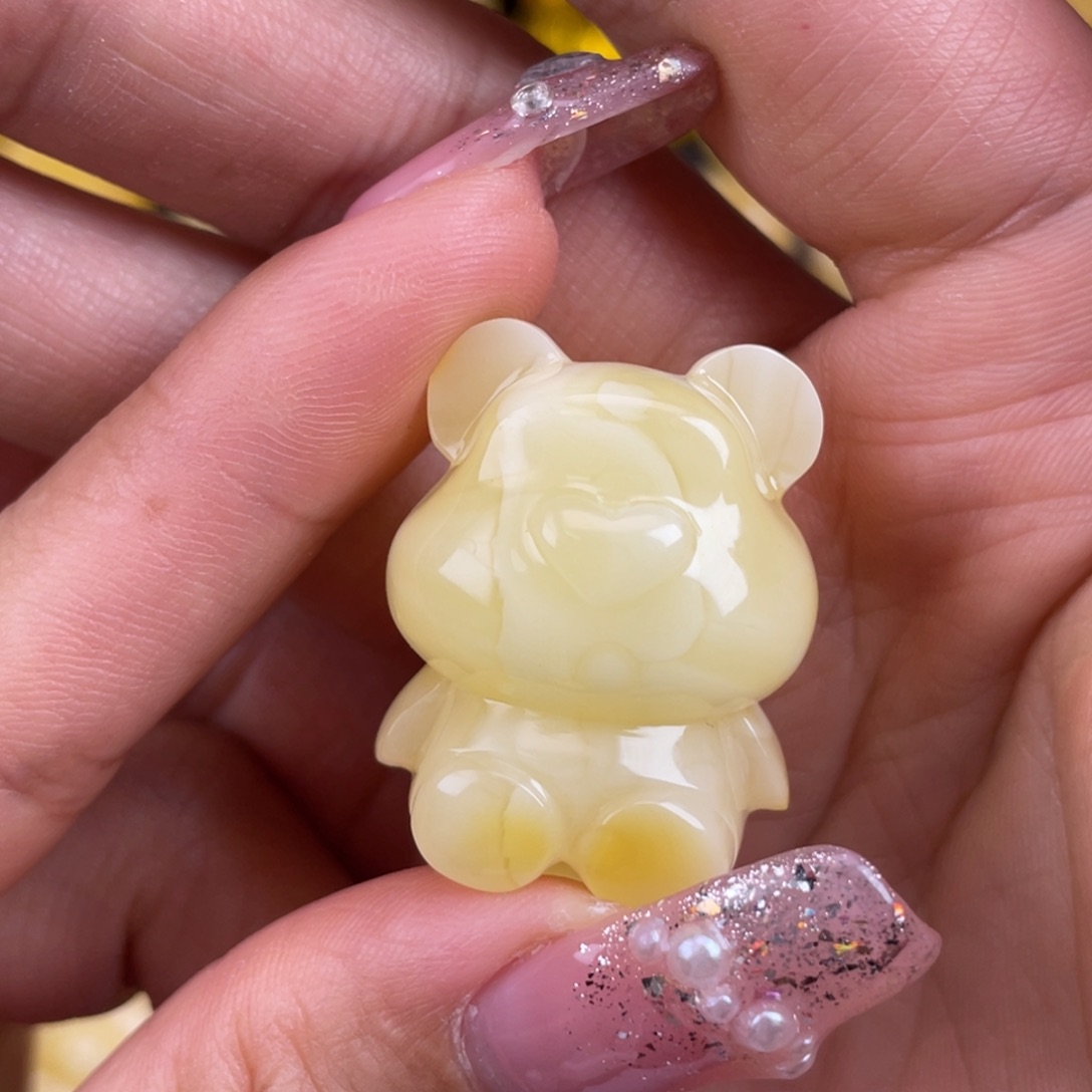 琥珀裸石未镶嵌蜜蜡