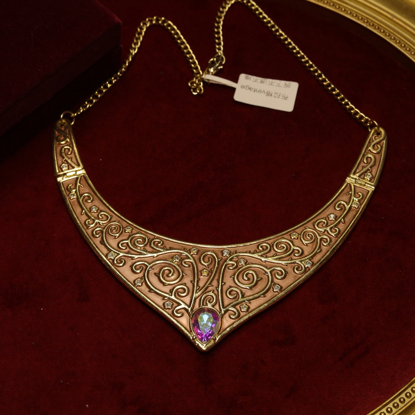 铜合金珐琅项链 西洋回流/铜合金法产迪士尼限量款珐琅项链/孤品