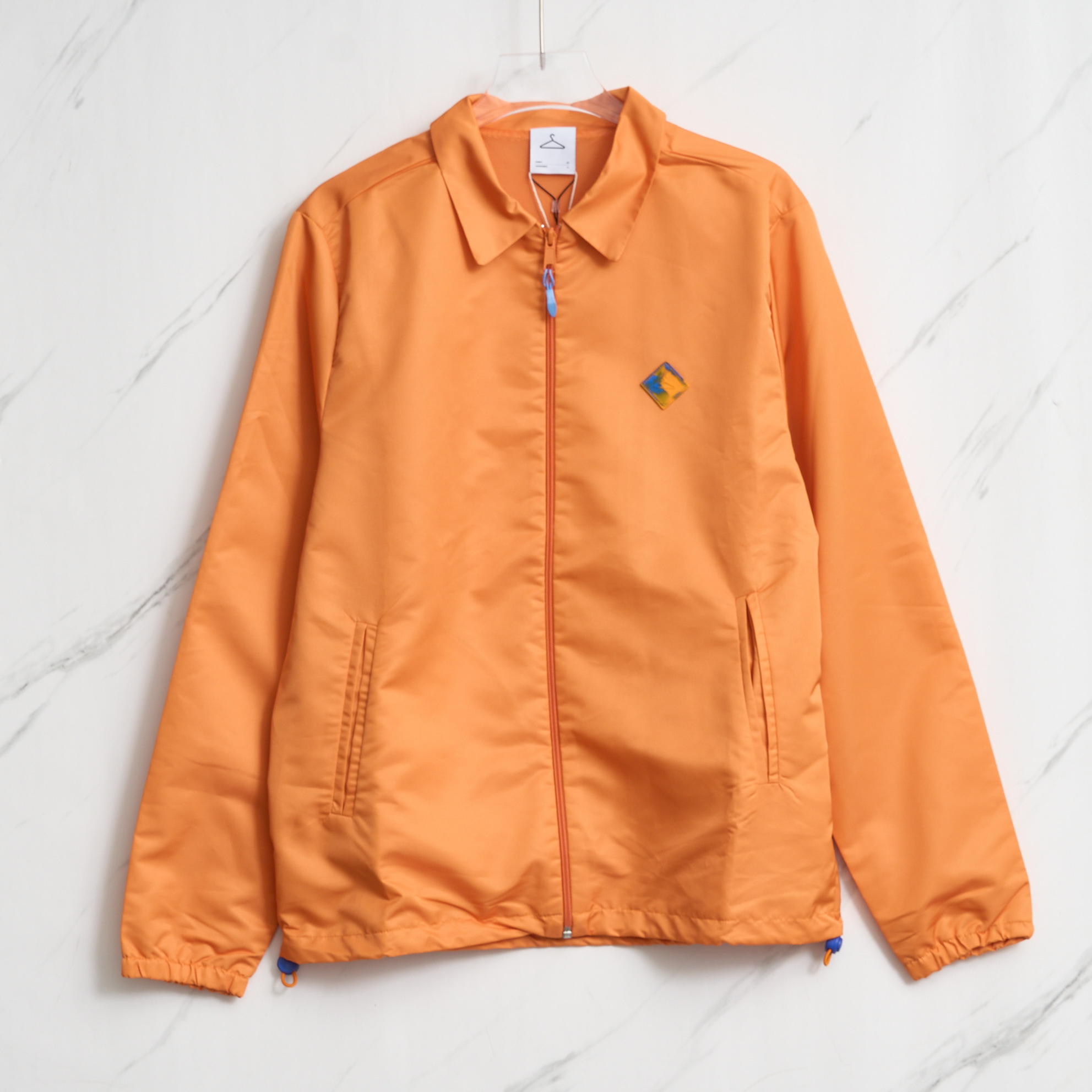 全新未使用/Holzweiler男士徽标翻领夹克/HEBU00065