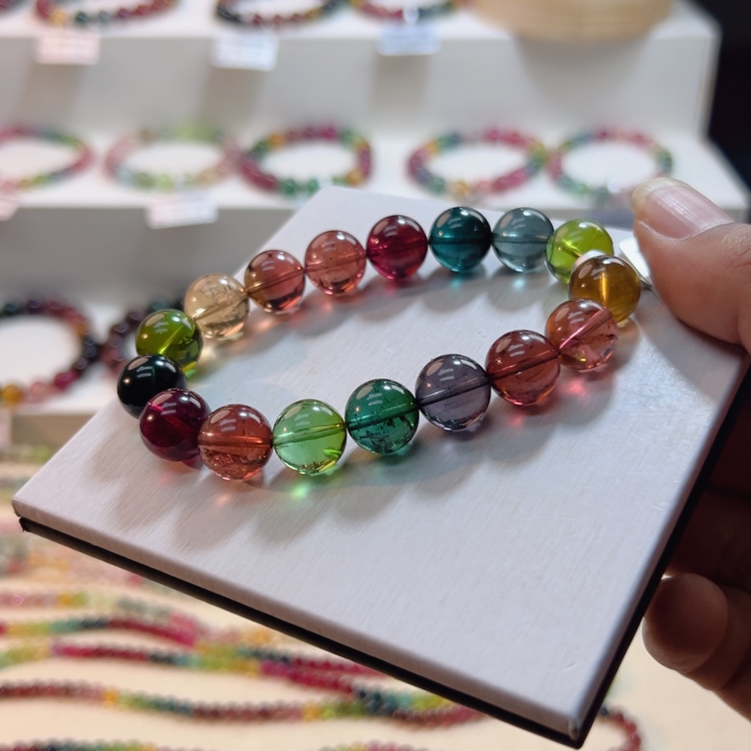 未镶嵌手链碧玺碧玺