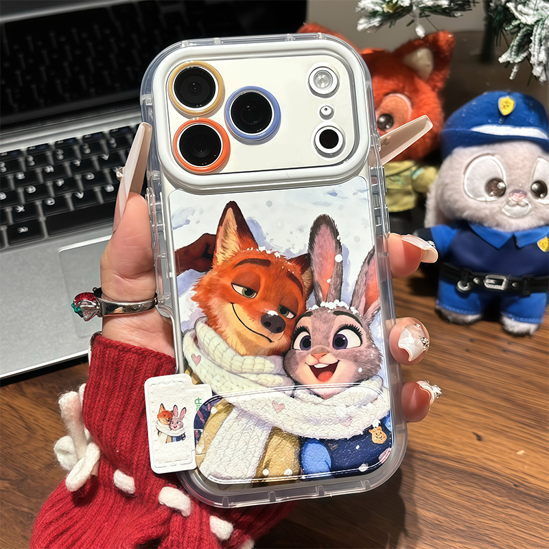 围巾朱迪尼克支架适用苹果17/16promax手机壳华为vivoppo小米15潮