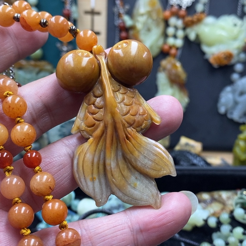 【闪购商品】蛇纹石玉吊坠未镶嵌