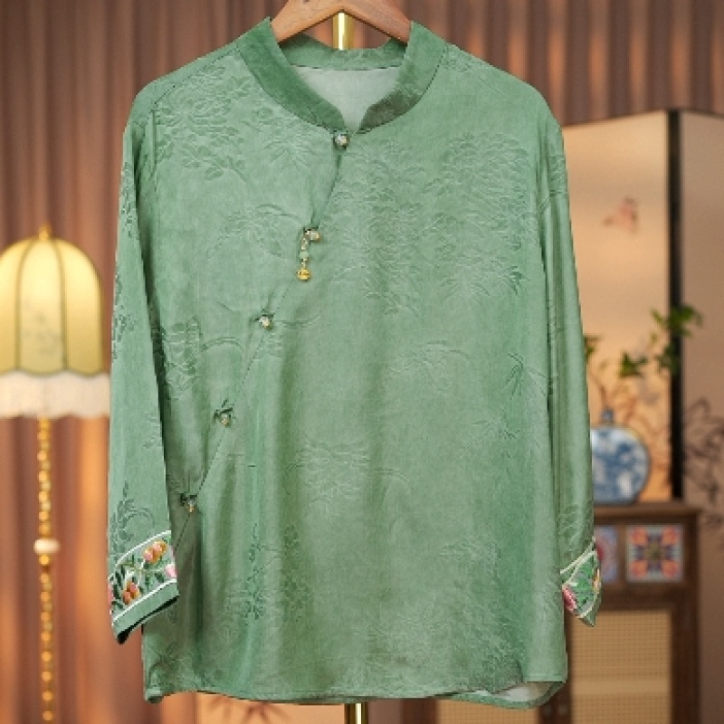 【丹青】新中式复古优雅清新脱俗打底小衫