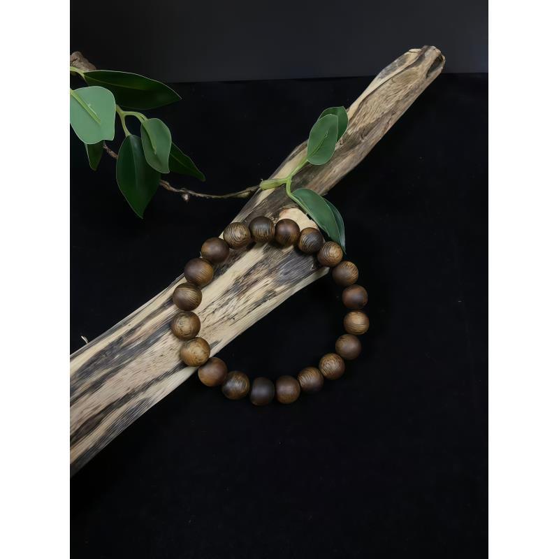 沉香沉香海南沉香1.0 白棋10克圆珠单圈沉香手串