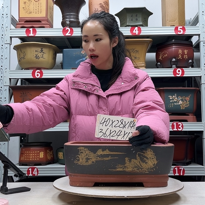 花盆紫砂紫砂花盆