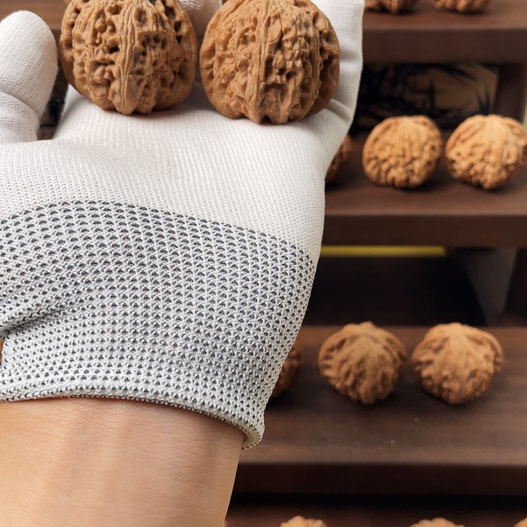 吊坠文玩核桃白狮子