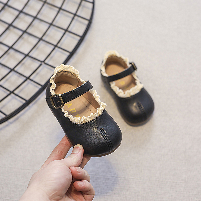 春秋季婴儿公主鞋1一5岁女童鞋小皮鞋女宝宝鞋子软底防滑学步鞋