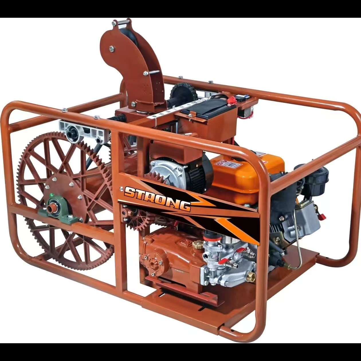 精德柴油全自动打药机，免黄油60泵