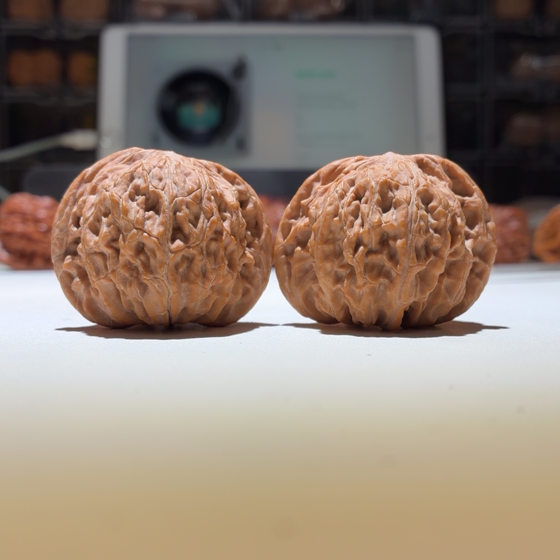 文玩核桃把件磨盘41