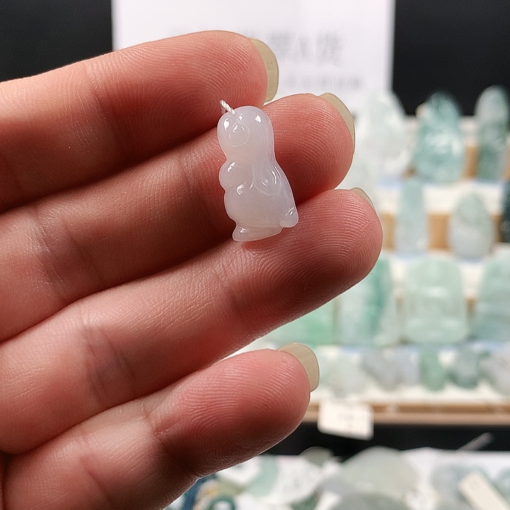 吊坠(不含链)未镶嵌翡翠31小兔子