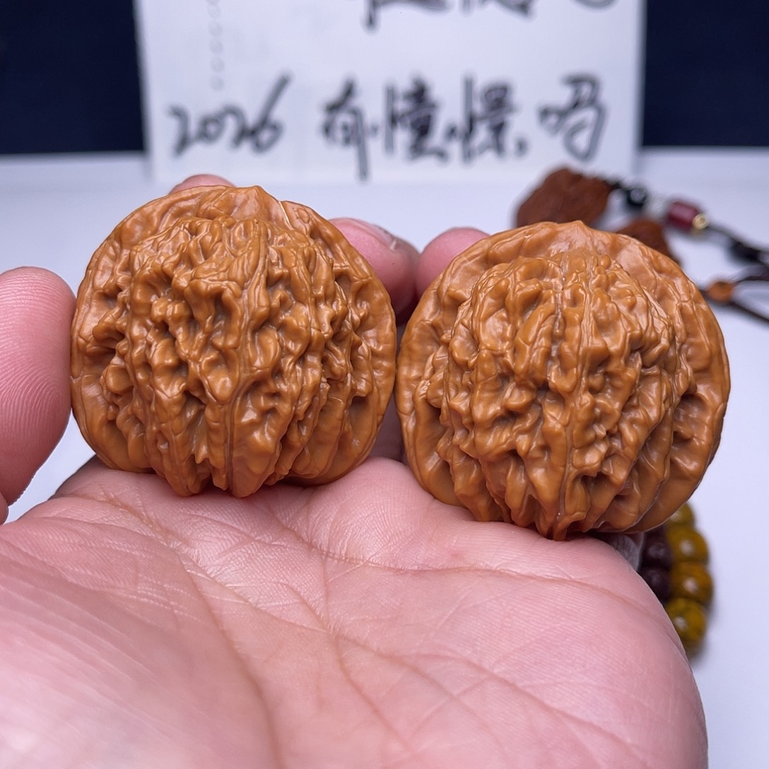 把件文玩核桃42四座楼2-3