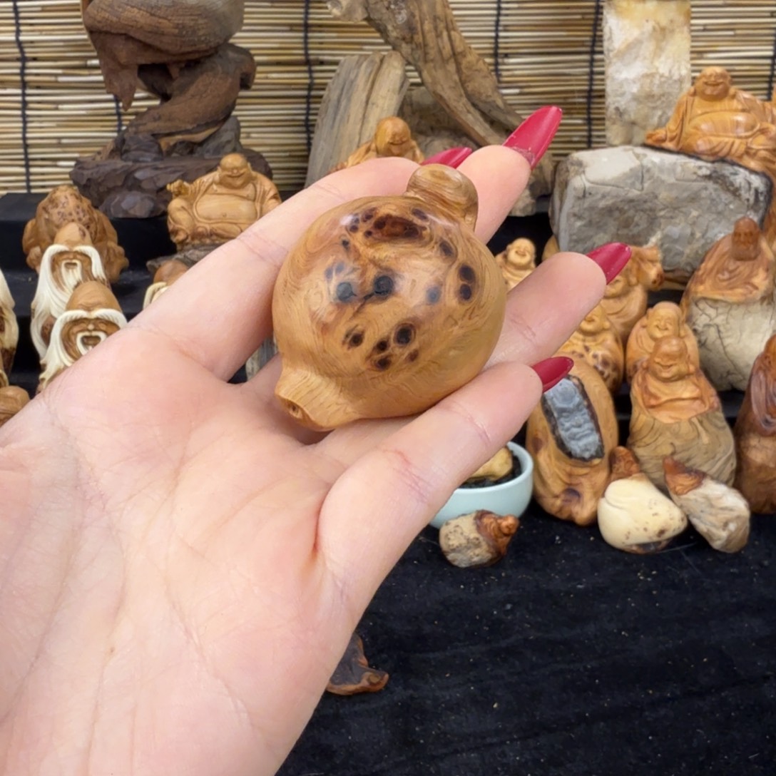 马***柒柏木（崖柏）手把件