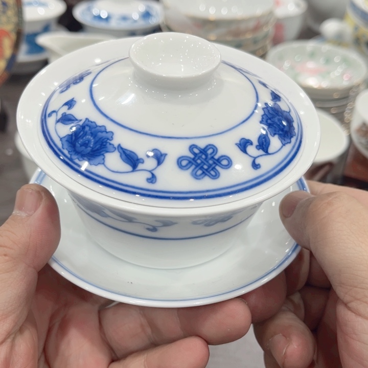 壶李***8釉下五彩的瓷器和瓷器