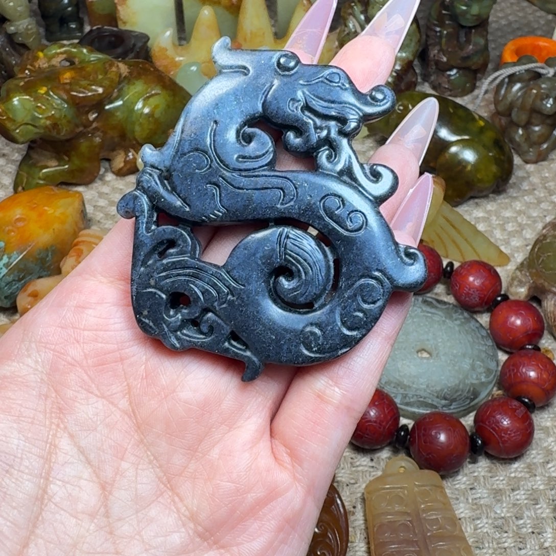 白玉菩提吊坠挂件