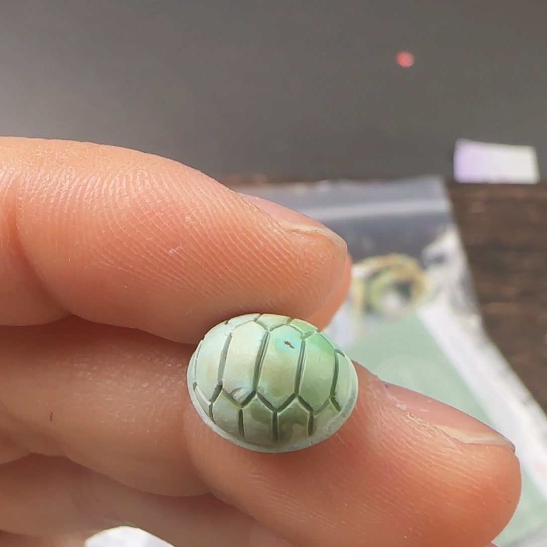 绿松石珠宝半成品未镶嵌