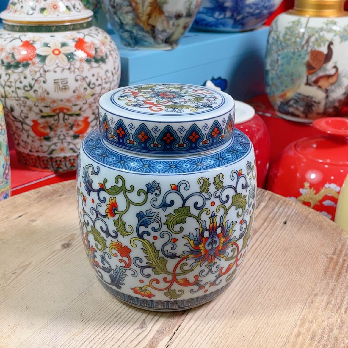 【闪购商品】罐陶瓷茶叶罐密封罐