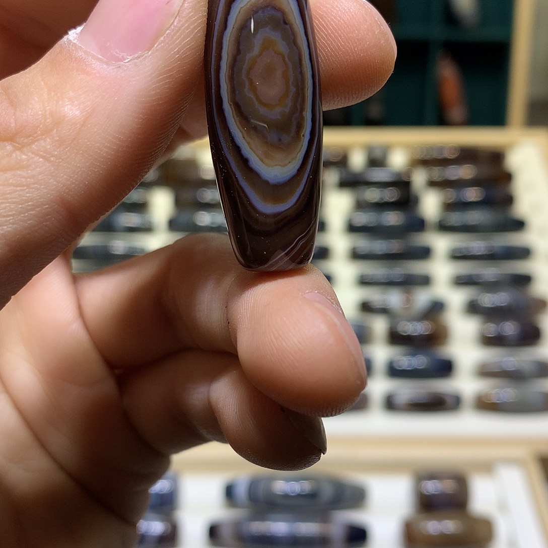 玛瑙/玉髓未镶嵌吊坠(不含链)