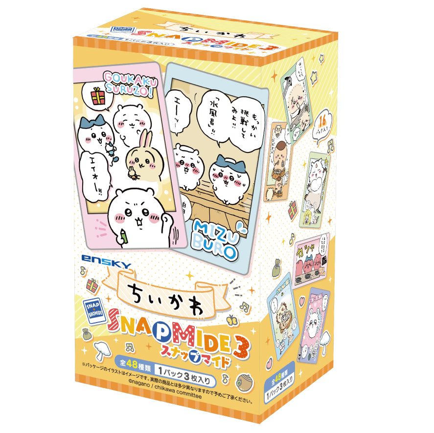 chiikawa吉伊卡娃拍立得正品第三弹