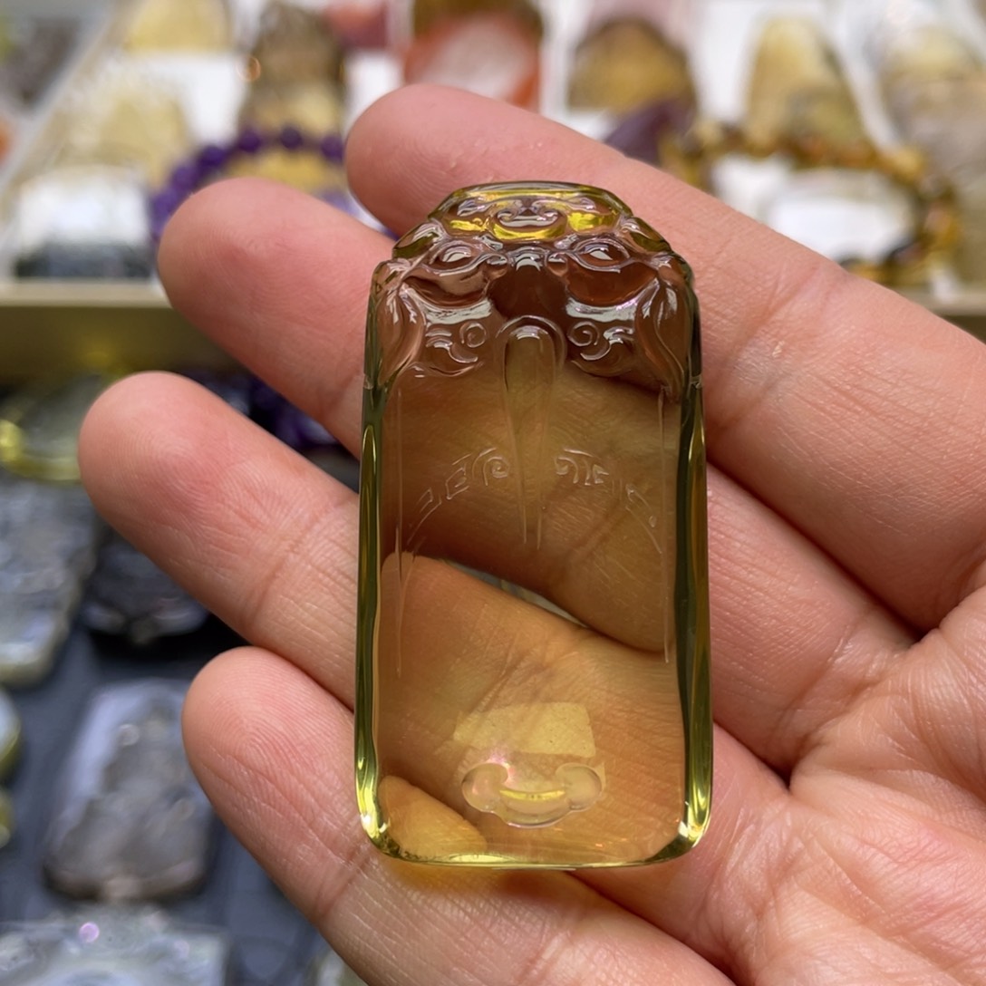 水晶颈饰未镶嵌定制