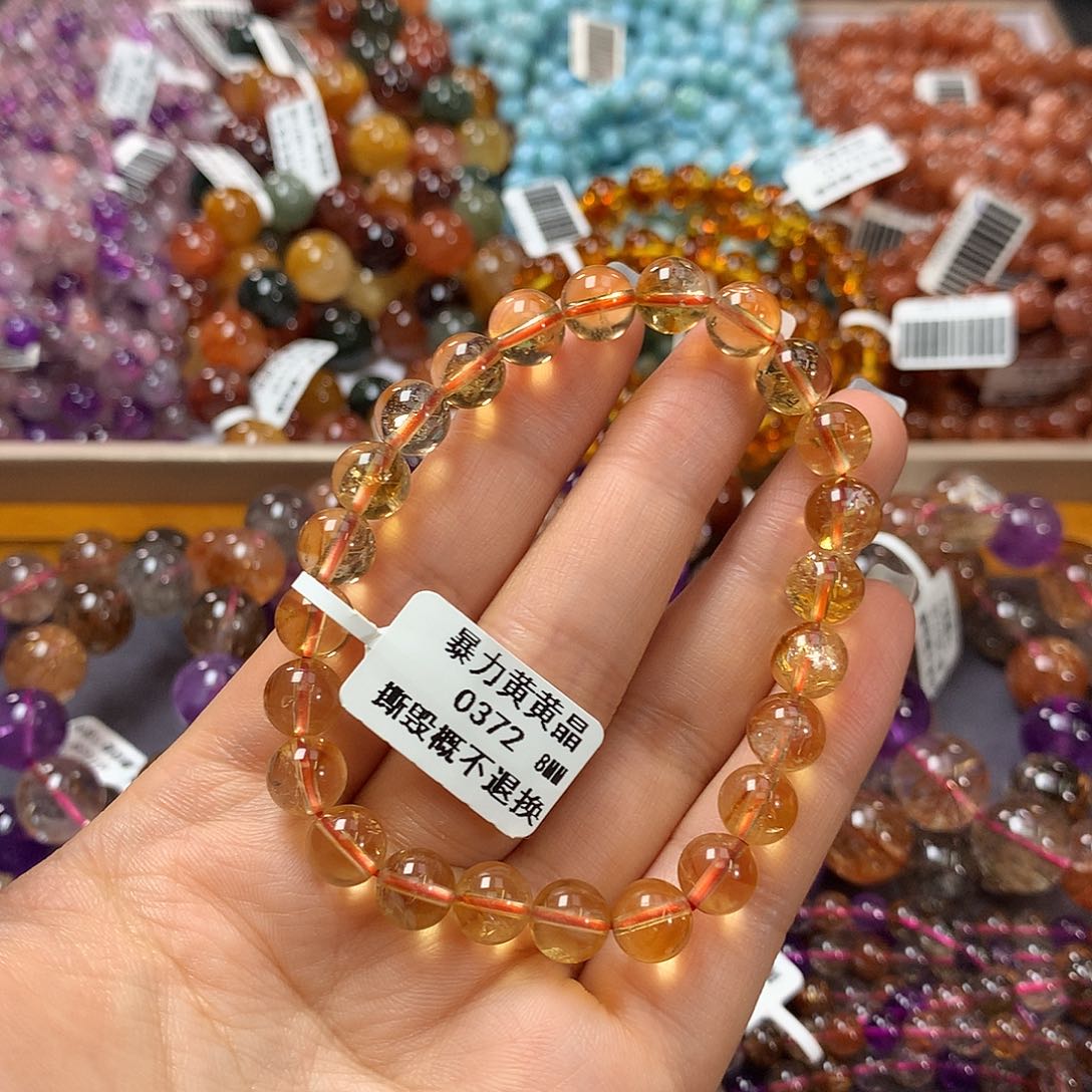 未镶嵌手链水晶，